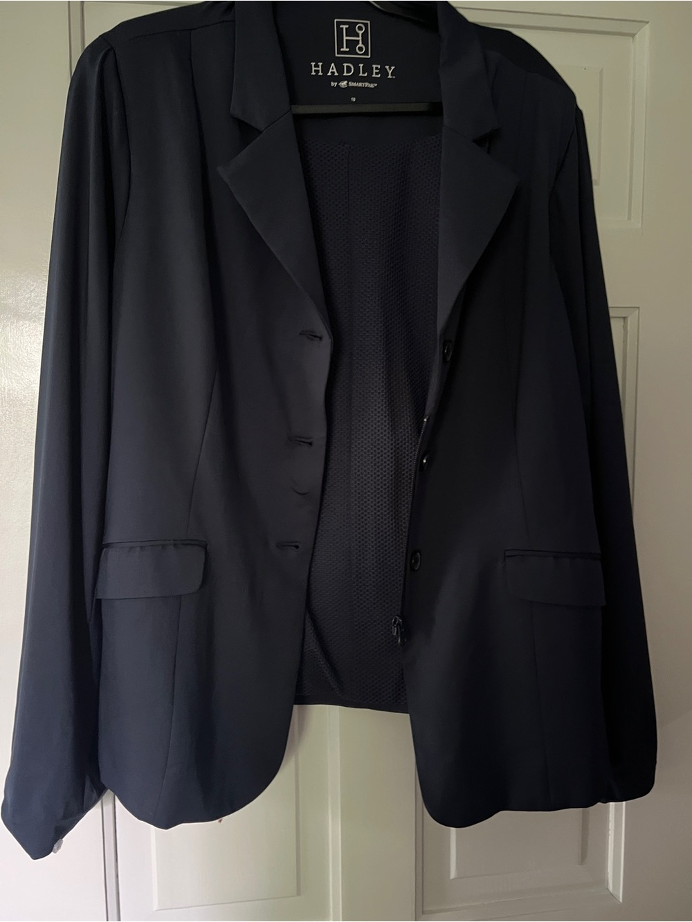 SmartPak 'Hadley' Performance Show Coat in Blue - Women’s 18